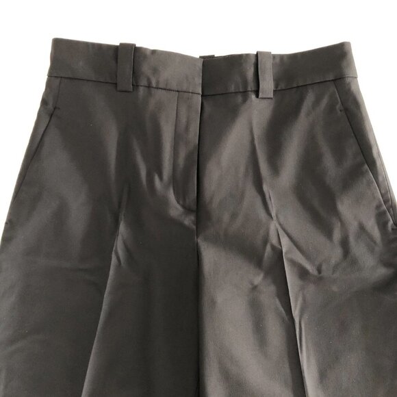 Judith & Charles Basil Bermuda Pant Shorts in Cotton + Viscose Black Sz 10 NWT - Picture 2 of 12